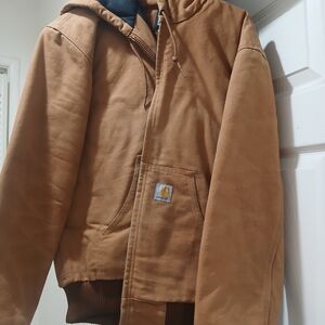 Carhartt Brown Hooded Jacket